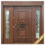 لابی نیلوفر با شیشه هایی در دو طرف