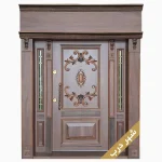 لابی تک لنگه لوکس روکش گردو