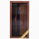 شیشه سکوریت با پروفیل های برجسته