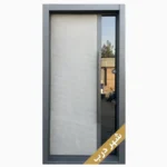 درب ضد سرقت لابی بتن شیشه