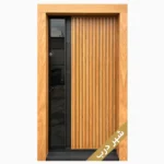 درب ضد سرقت بلوط شیشه